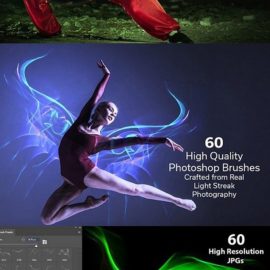 Abstract Light Brushes for Photoshop Free Download