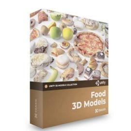 CGAxis Food 3D Models for Unity Collection Free Download