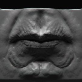 FlippedNormals – Sculpting the Facial Features in Zbrush