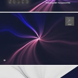 Futuristic Radial Swirl Photoshop Brushes Free Download