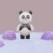 Modeling 3D Panda for Metaverse Projects and NFT marketplace