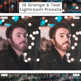 10 Orange & Teal Lightroom Presets Free Download