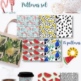 15 summer patterns Free Download