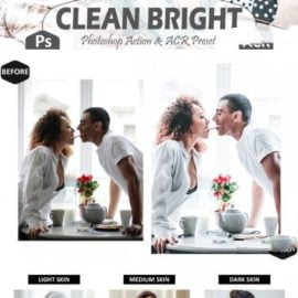 18 Clean Bright Photoshop Actions Free Download