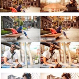 20 Caramel Presets Photoshop Actions Free Download