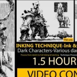 Artstation – Inking & Hatching Demo – Theory & Application