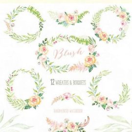 Blush Floral Collection Free Download