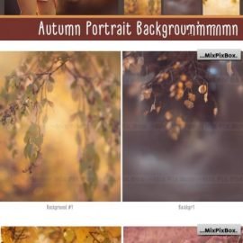 CreativeMarket Autumn Portrait Backgrounds 5814806 Free Download