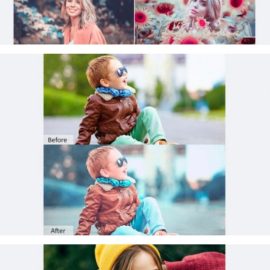 False Color Photoshop Actions Free Download