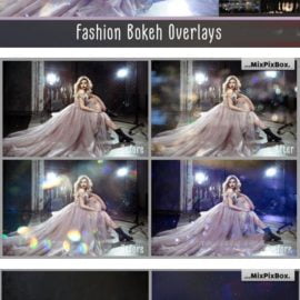 Fashion Bokeh Photo Overlays Free Download