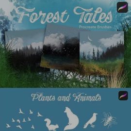 Forest Tales Procreate Brushes Free Download