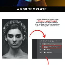 GraphicRiver Dual Lighting Photo Effect 36911144 Free Download