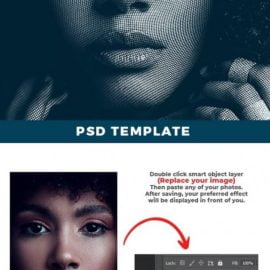 GraphicRiver Halftone Photo Effect 36759749 Free Download