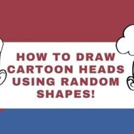 How to draw cartoons using random shapes