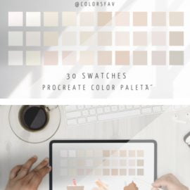 Nude Neutral Modern Procreate Color Ipad Free Download