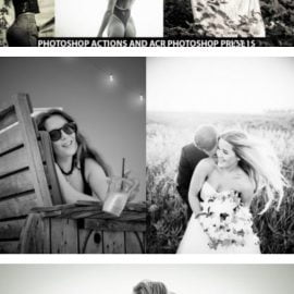 Photoshop Actions ACR Presets BW Tones Free Download