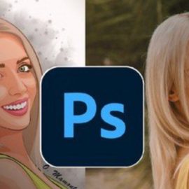 Photoshop drawing: how to draw a portrait for beginners