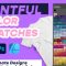 Printful Color Swatches – White Products Free Download