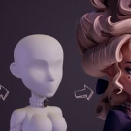 Step by Step Base Meshes – Marie Antoinette