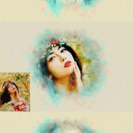 Watercolor Photo Effects for Photoshop Free Download