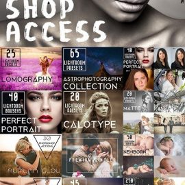 1400+ Entire Shop Access LR & PS Free Download