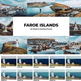 20 Faroe Islands Lightroom Presets and LUTs Free Download