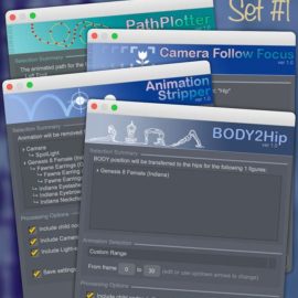 4 Animation Tools for Daz Studio 4.20 – Set 1 Free Download