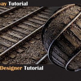 Artstation Metal Railway Tutorial VOL 08 Free Download