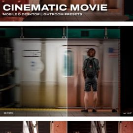 Cinematic Movie Lightroom Presets & LUTs Free Download