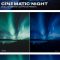 Cinematic Night Lightroom Presets & LUTs Free Download