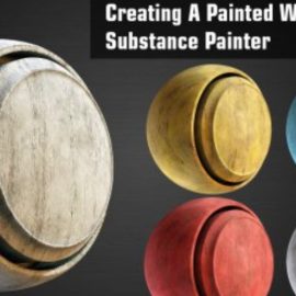 Creating a Painted Wood Material In Substance Painter