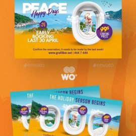 GraphicRiver Travel Tour Business Card Templates 36501563 Free Download