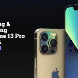 Modeling and Rendering an iPhone 13 Pro in Cinema 4D & Keyshot Free Download