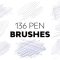 Pen Brushes H6DDDLL Free Download