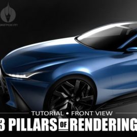 Sketch-It! Automotive Front Quarter Tutorial (Photoshop) Leandro Trovetti