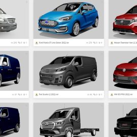 Sketchfab – 1014 Car Models Free Download