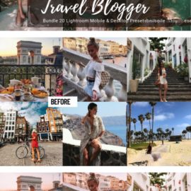 Travel Blogger Instagram Presets Bundle Free Download