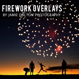 Firework Overlays by Jamie Dalton Photography Free Download