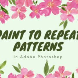 Paint to Patterns in Adobe Photoshop