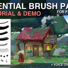 Artstation – Florian Coudray – Essential brush pack for painters + Demo & Tutorial