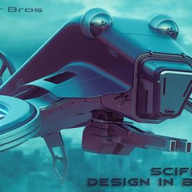 Artstation – Hard Surface Drone Design in Blender Free Download