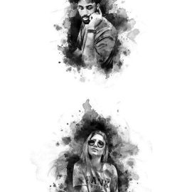 CreativeMarket Ink Bleed Effect Photoshop Action 7446646 Free Download