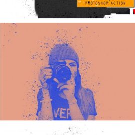 CreativeMarket Risograph Effect Photoshop Action 7348303 Free Download