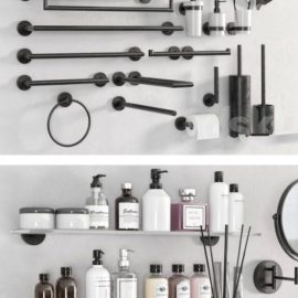 DARK bathroom accessories by BEMETA Free Download