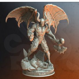 Demon of Ash 3D STL Free Download