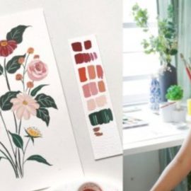 Floral Exploration with Gouache : Learn to Paint Flowers and Create Beautiful Compositions