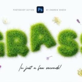 Grass Photoshop Action Free Download