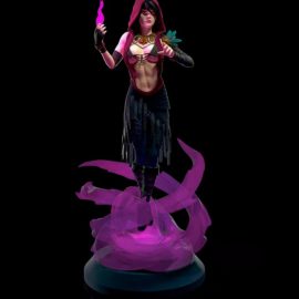 Morrigan Dragon Age 3D STL Free Download