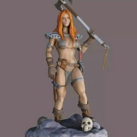 Red Sonja 3D STL Free Download