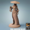 Samurai Female Explorer 3D Print Free Download